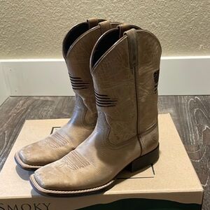 Ariat Women's Tan Combat Boots